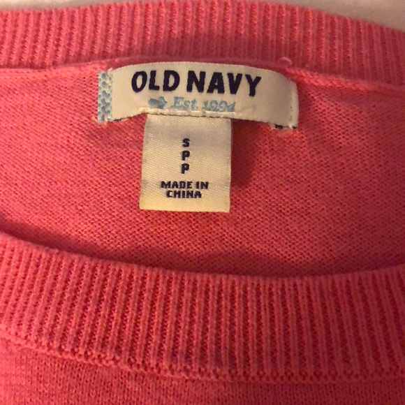 Old Navy monogram sweater - Picture 2 of 2